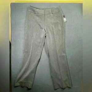 East 5th Wide Leg Gray Dress Pants Womens 10 Charcoal Stretch Cute work 0728